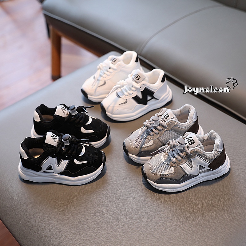 Giày thể thao Joyncleon phối lưới đế mềm thời trang cao cấp dành cho bé