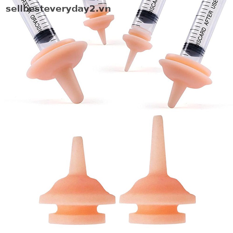 1 Núm Ti Giả Mini Bằng Silicone Cho Thú Cưng Sơ Sinh