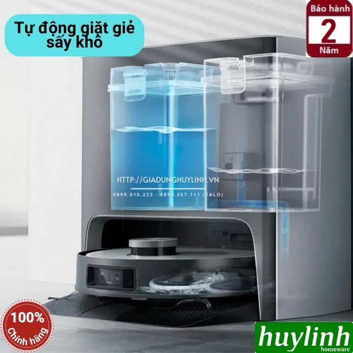 Robot hút bụi lau nhà thông minh Ecovacs Deebot X1 Turbo [DEX11 TURBO] - Bản quốc tế - Hút - lau - Giặt Giẻ - Sấy khô