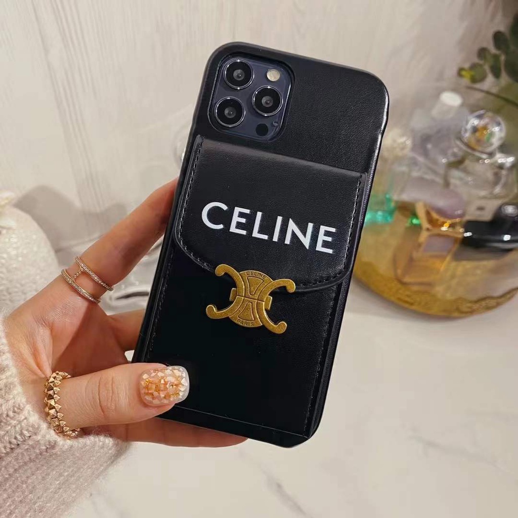 Ốp Điện Thoại Da Gập Bảo Vệ Cao Cấp Cho iPhone13Pro XS 7P / 8Plus 11 / 12