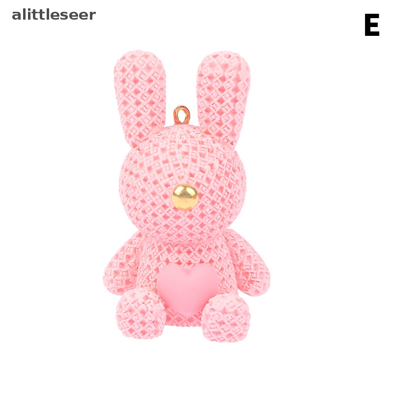 1 Phụ Kiện Móc Khóa Hình Thỏ Bunny Dễ Thương DIY