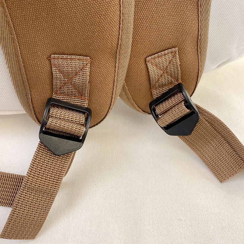 Balo Vải Canvas Cỡ Lớn In Hình Bánh Quy Dễ Thương Thời Trang 2023 Cho Nữ