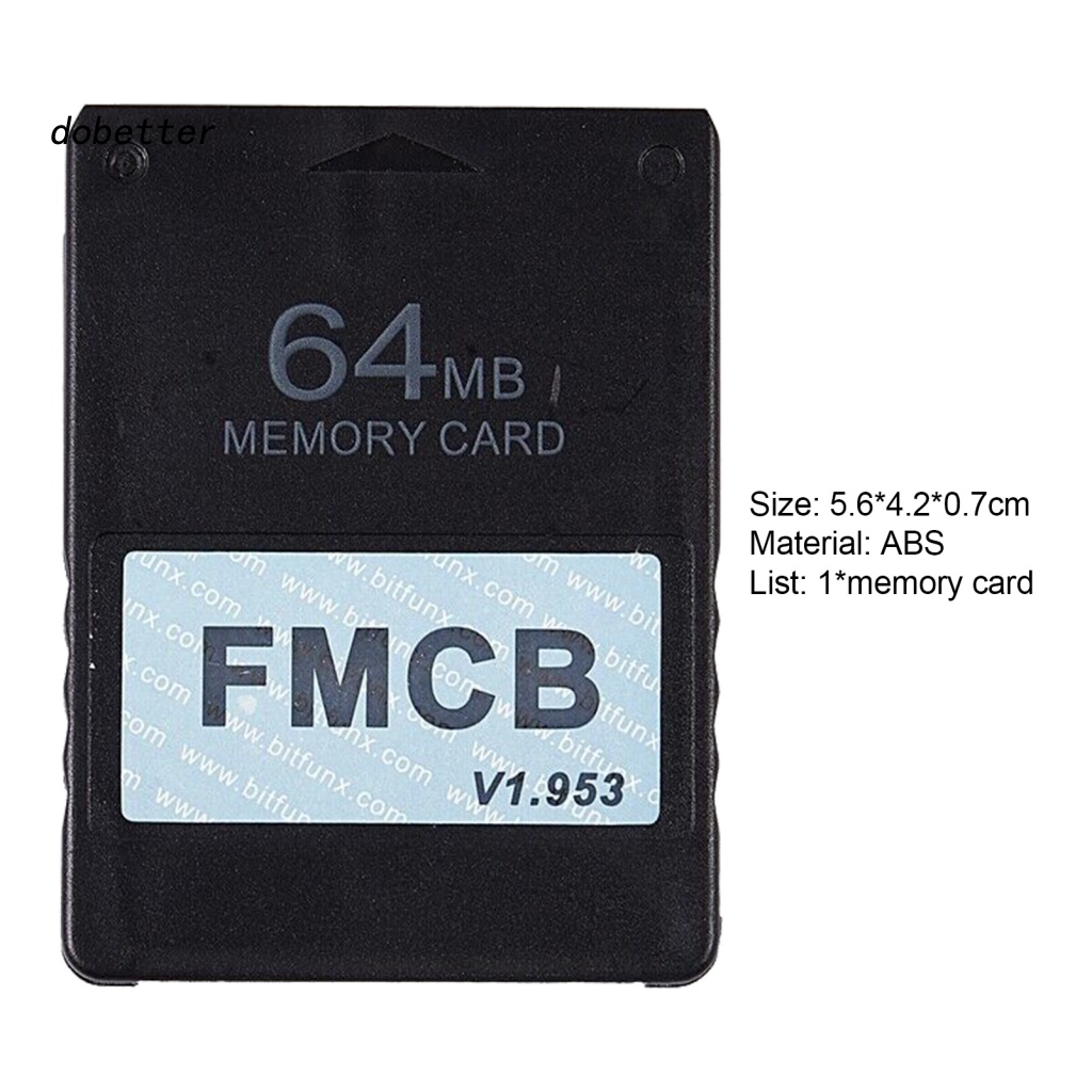 Thẻ Nhớ Tốc Độ Cao 8MB / 16MB / 32MB / 64MB FMCB Free Mboot v1.953 Cho PS2