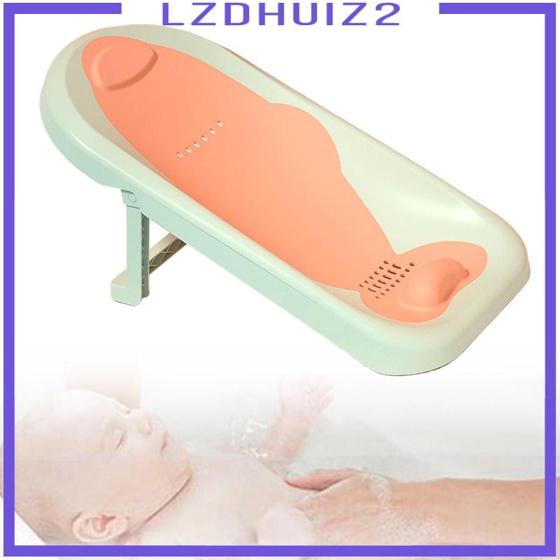 [Lzdhuiz] Giá Đỡ Hỗ Trợ Tắm Cho Bé Sơ Sinh Màu Cam