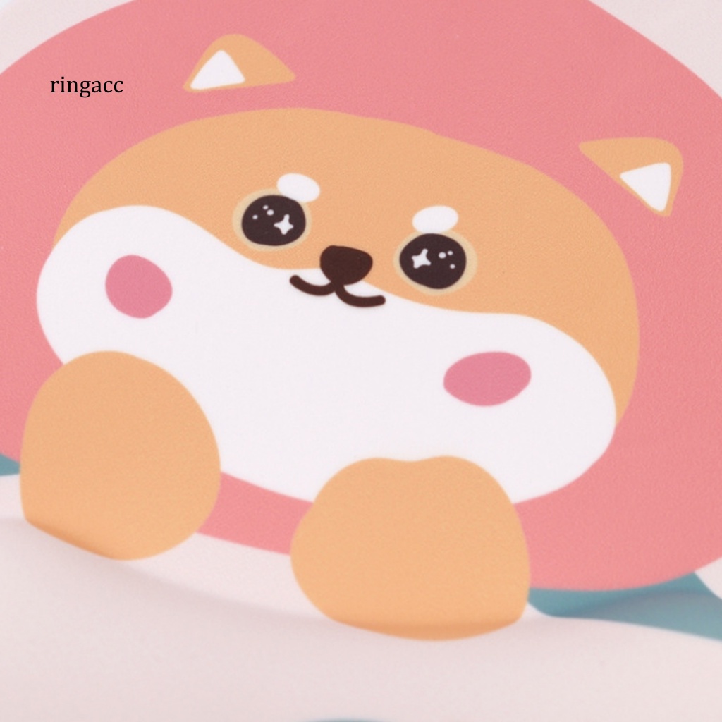 Tấm Lót Chuột RGA Siêu Mềm Chống Trượt In Họa Tiết Chó Đào Dễ Thương Tiện Dụng Cho Gia Đình / Văn Phòng