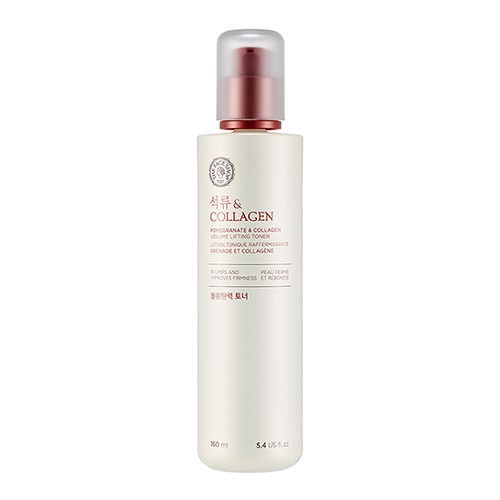 Toner Chiết Xuất Lựu Và Collagen Làm Săn Chắc Da The FACE Shop 160ml
