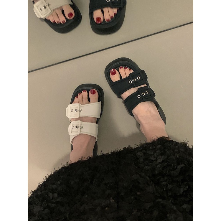 Xăng đan Đế Dày Không Trượt Thời Trang Mùa Hè 2023 Dành Cho Nữ