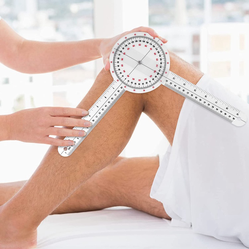 Thước Đo Góc Goniometer Trong Suốt 12 Inch