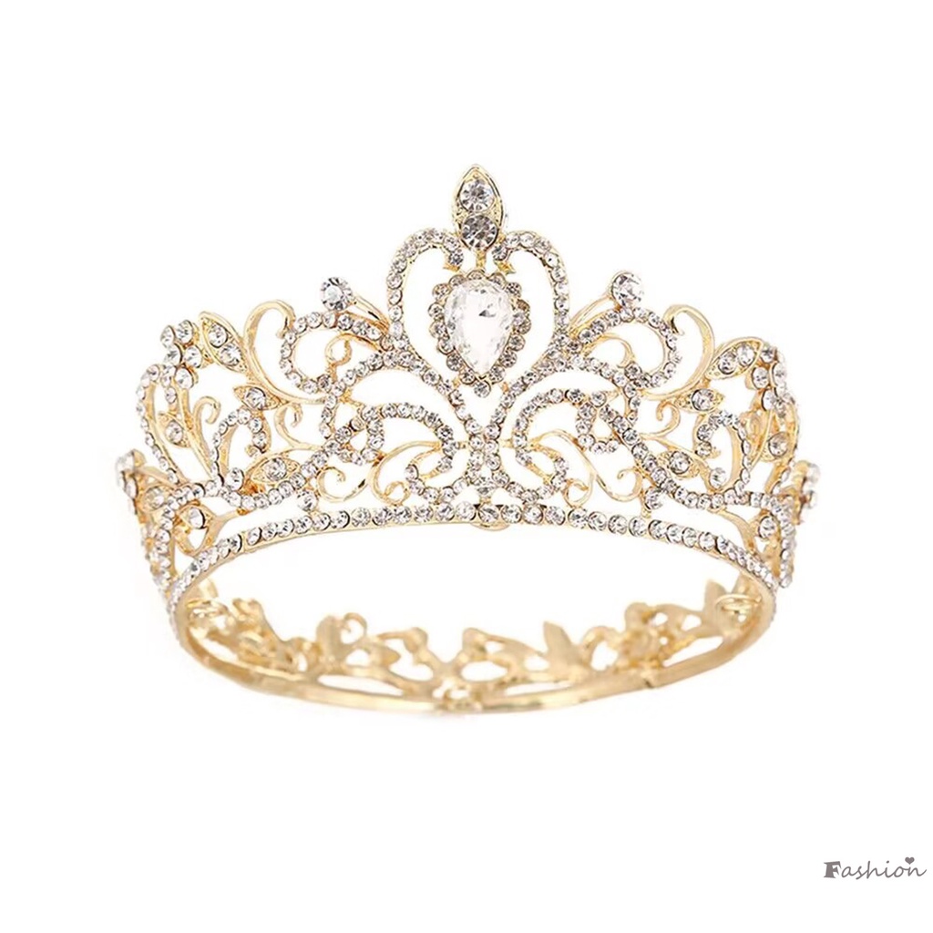Vương Miện Cài Tóc Đính Đá Lấp Lánh