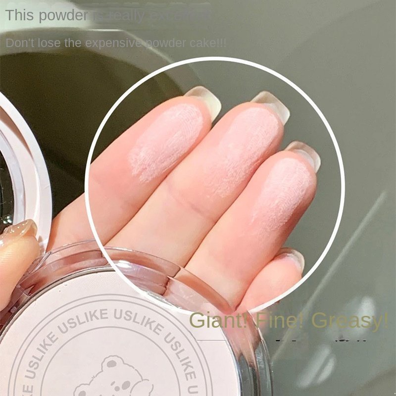 Phấn Phủ Trang Điểm Làm Trắng Da Che Khuyết Điểm Chống Nước Lâu Trôi Hình Gấu Dễ Thương Uslike