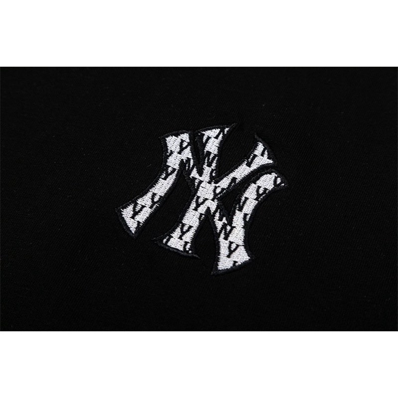 MLB Áo Thun Thể Thao Tay Ngắn Vải Cotton Plus Size Cho Nam Nữ