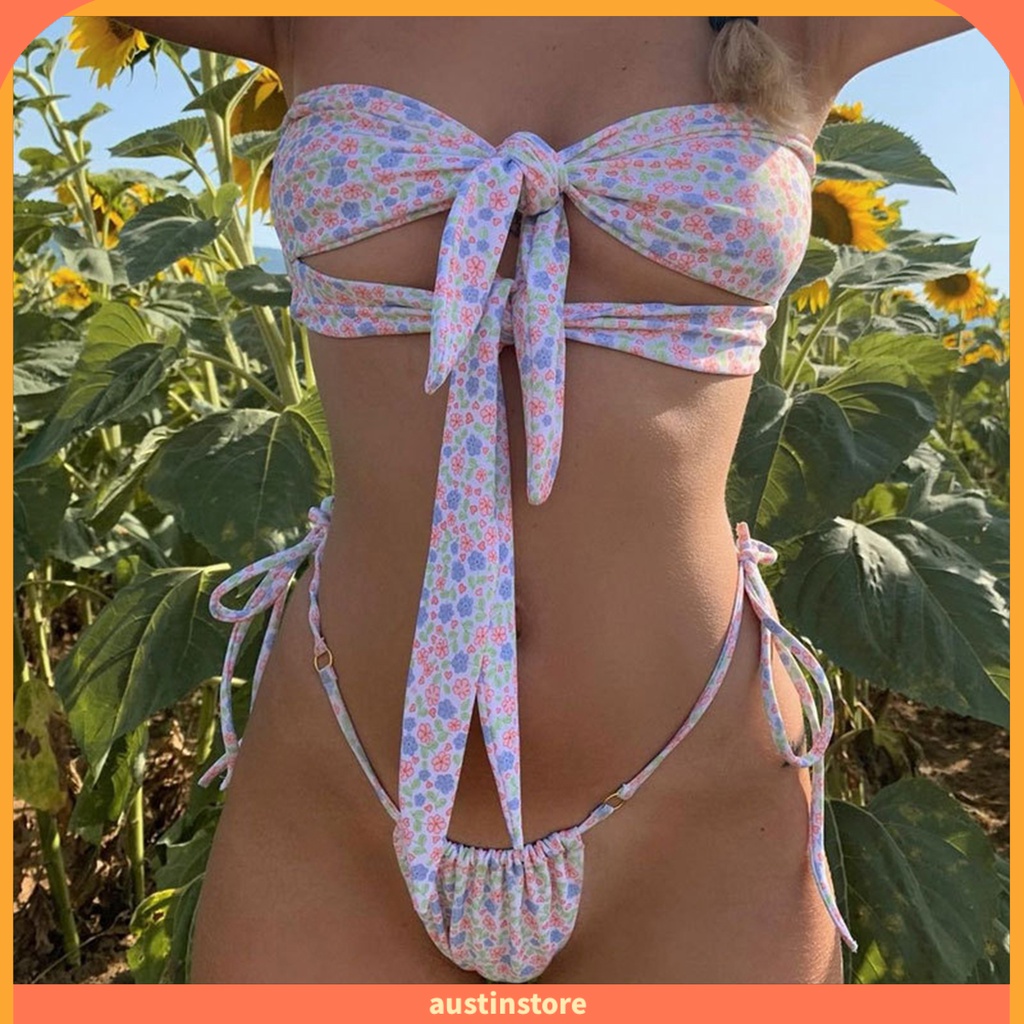 Bộ Đồ Bơi Bikini 2 Mảnh Quyến Rũ Cho Nữ