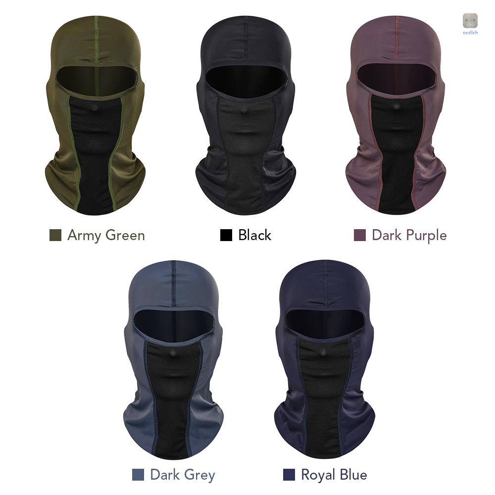 Mặt Nạ Che Phủ Toàn Diện Bằng Lụa Lạnh Thoáng Khí Nhanh Khô Dành Cho Nam Và Nữ