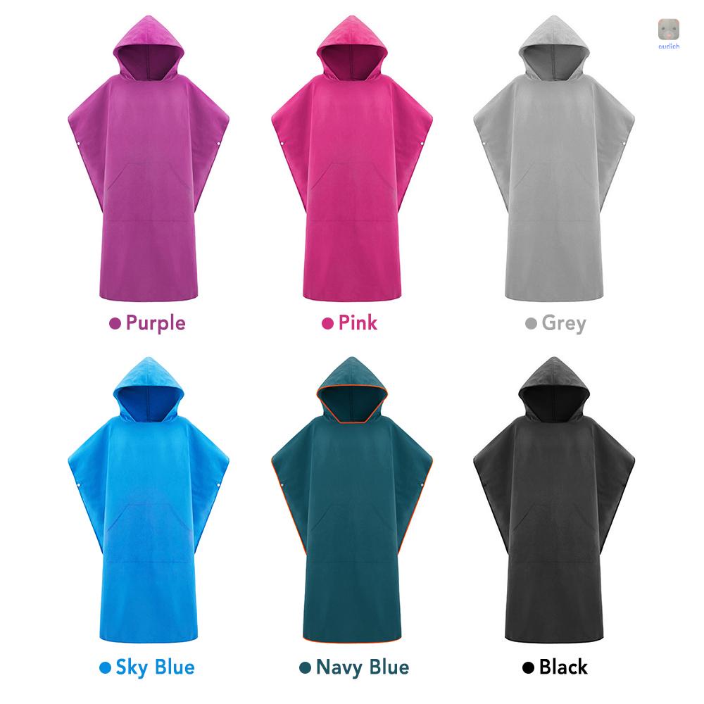 Khăn Tắm Bằng Sợi Micro Nhanh Khô Có Mũ Trùm Đầu Thay Đổi Được Cho Hoạt Động Thể Thao Ngoài Trời