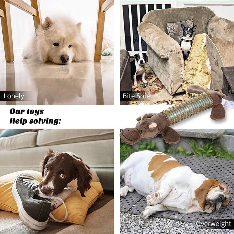 Đồ Chơi Nhai Gặm Hình Chiếc Răng Bằng Cao Su Nhồi Bông Trọng Lượng Nhẹ An Toàn Cho Thú Cưng