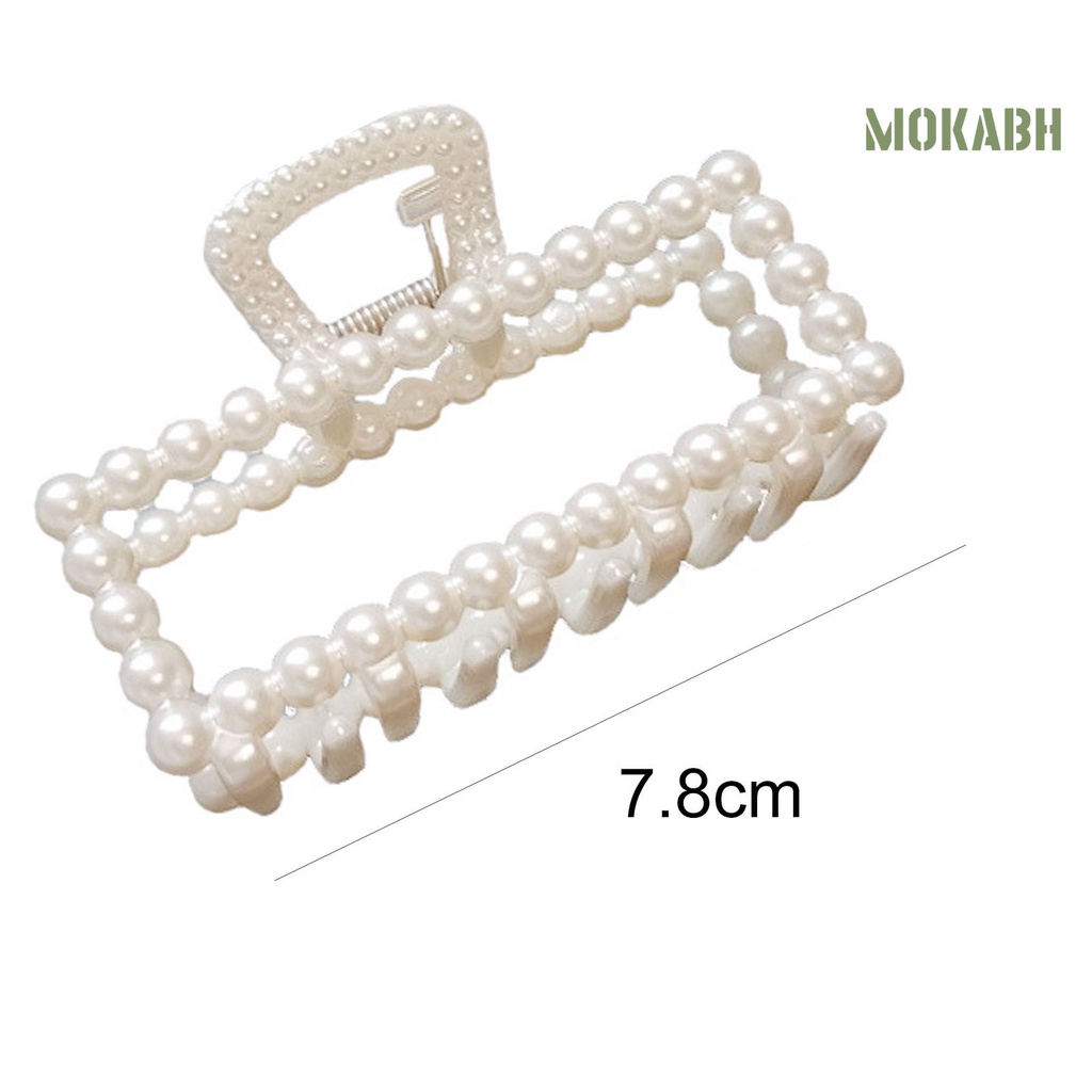 Kẹp Tóc Đính Ngọc Trai Giả Thiết Kế Thanh Lịch Thời Trang