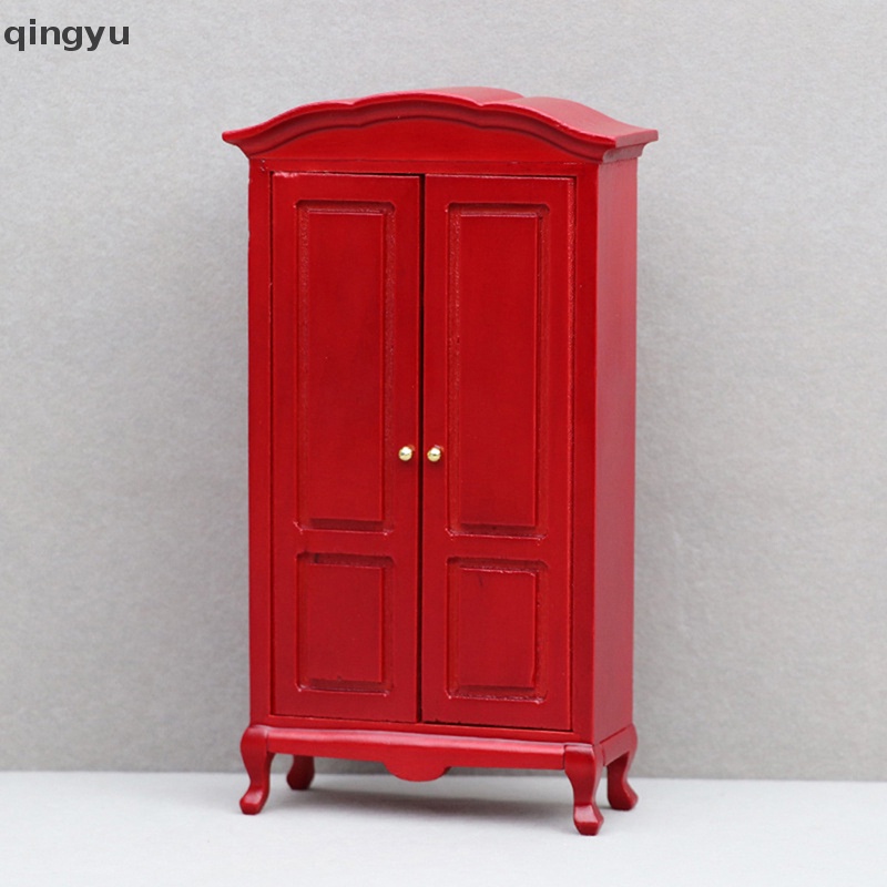 Tủ Quần Áo Mini Tỉ Lệ 1: 12 Dùng Trang Trí Nhà Búp Bê