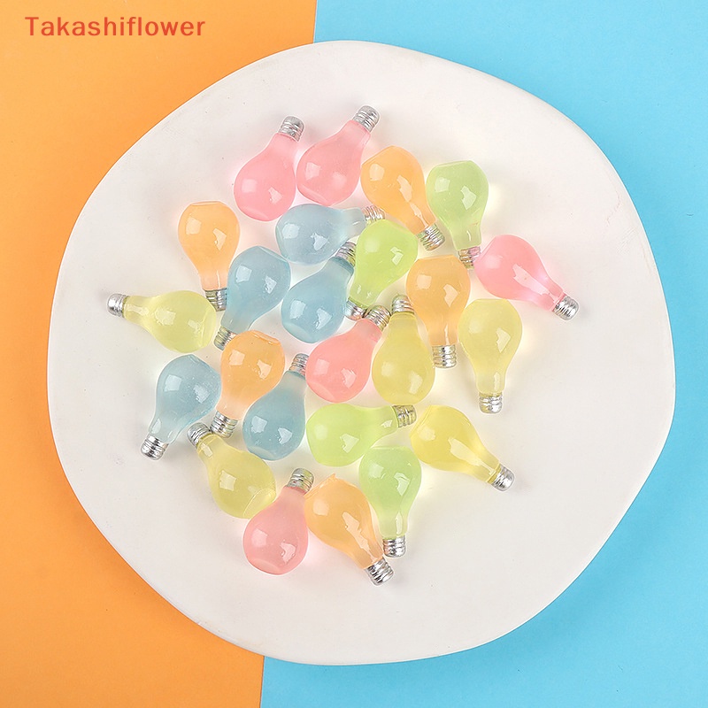 (Takashiflower) Đồ Chơi Mô Hình Bóng Đèn Ba Chiều Dạ Quang Ba Chiều Nhiều Màu Sắc