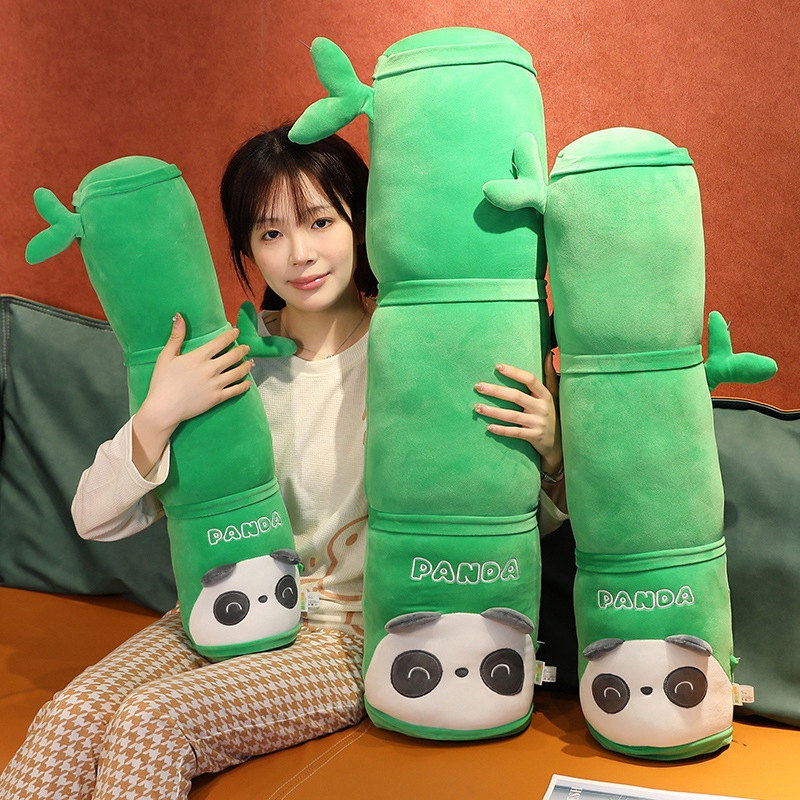 Giao hàng nhanhGấu Trúc Đồ Chơi 2 Trong 1 Bằng Tre Dễ Thương Dùng Làm Quà Tặng Sinh Nhật Cho Bé Gái Gấu Bông Gấu Trúc Trong Ống Tre - Ống tre mềm dễ thương Gấu trúc Đồ chơi sang trọng