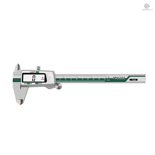 Thước đo điện tử hiển thị lcd bằng thép không gỉ độ chính xác cao 0-150mm