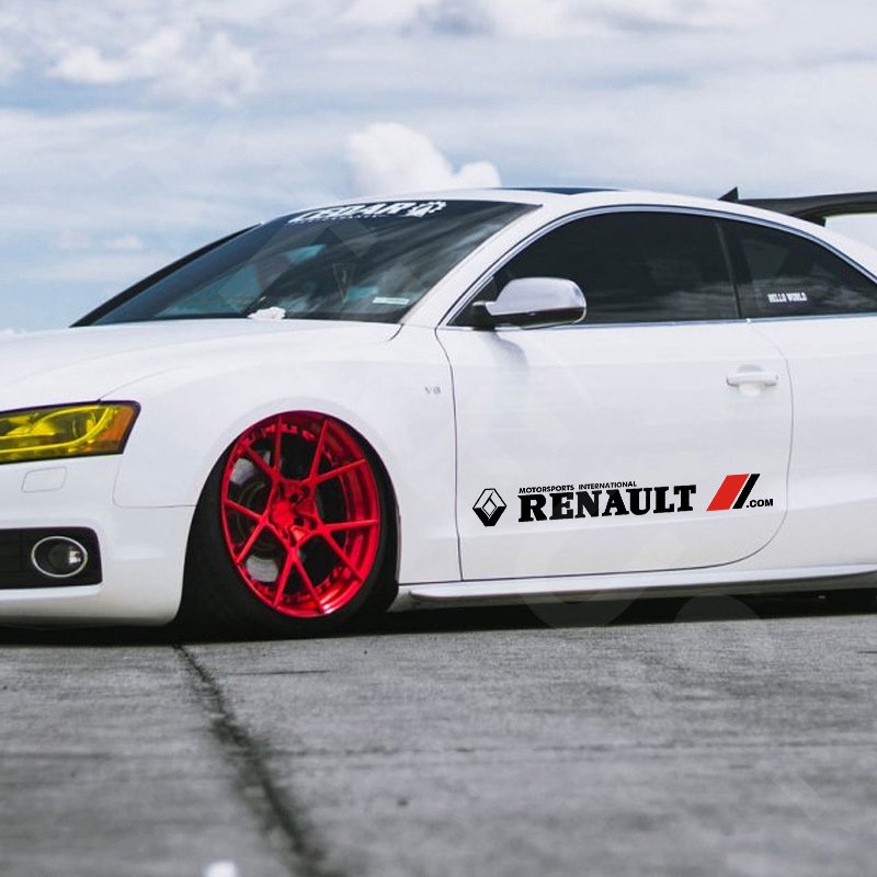 Đề Can Dán Trang Trí Xe Hơi Renault Clio Fluence Dust Megane 2 Sandero Kwid Logan Captur Scenic Koleos