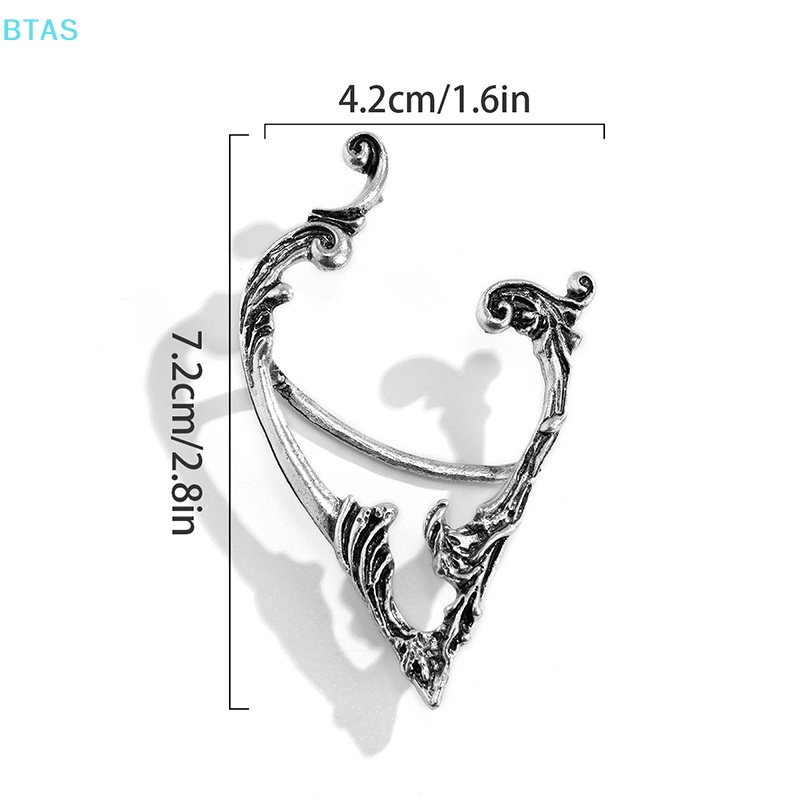 Khuyên Kẹp Vành Tai Không Xỏ Lỗ Phong Cách Punk Cá Tính Cho Nữ