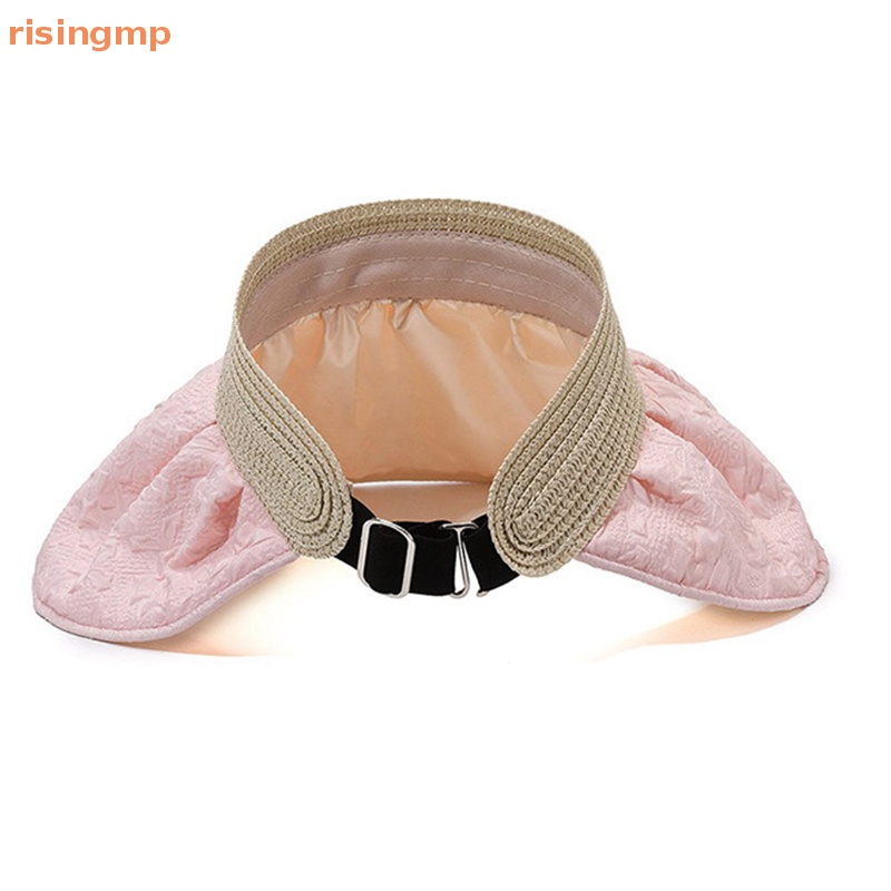 Mũ Tai Bèo Vành Rộng Hở Chóp Chống Tia Cực Tím Tùy Chỉnh Phong Cách Hàn Quốc Thời Trang