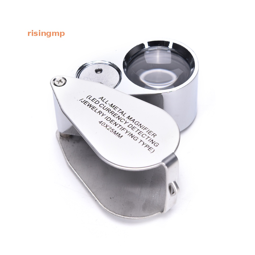 Kính Lúp Phóng Đại 40X Có Đèn LED Chuyên Dụng Làm Trang Sức