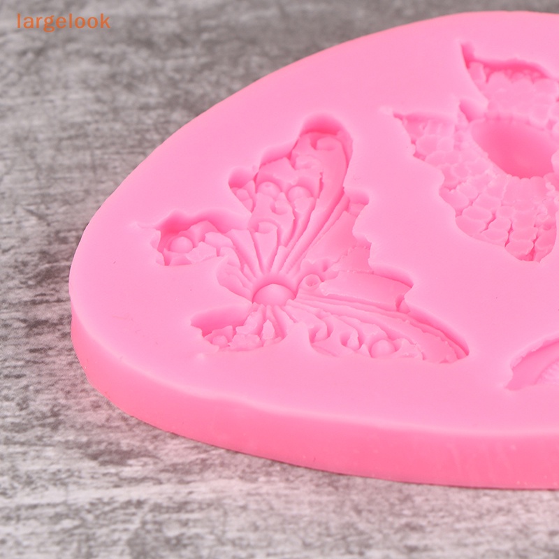 1 Khuôn Silicone Làm Bánh Hình Bướm Xinh Xắn