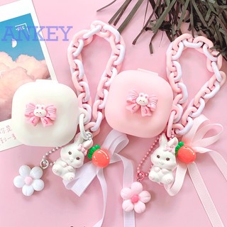 For Samsung Galaxy Buds2 Pro / Buds 2 / Buds Pro / Buds Live Case Protective Cute Cartoon Cover Bluetooth Earphone Shell Accessories TWS Headphone Portable