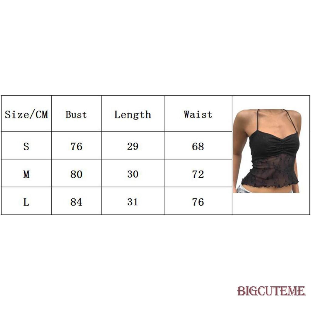 Áo Hai Dây Phối Ren Xuyên Thấu Màu Đen Thời Trang Mùa Hè Cho Nữ