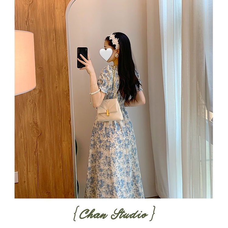 Đầm Plus Size Họa Tiết Tranh Sơn Dầu Thời Trang Mùa Hè Cho Nữ