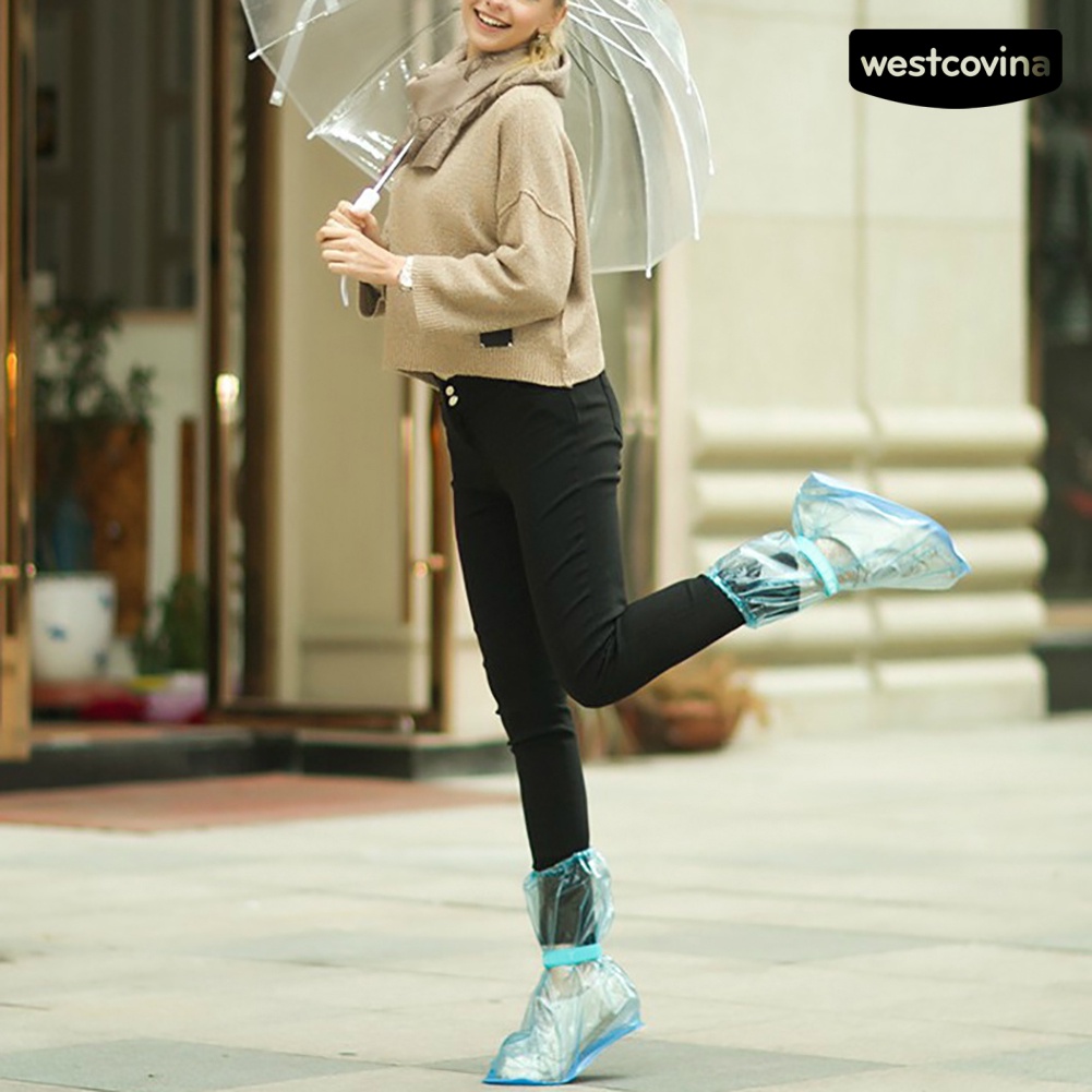 [COD]☁Ủng Bọc Giày Đi Mưa Chống Trượt Chống Thấm Nước Unisex