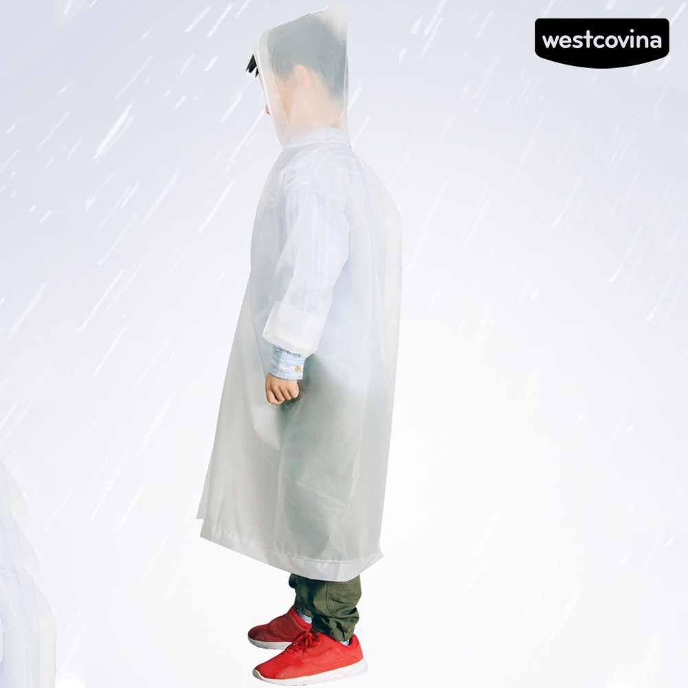 [COD]☁Áo Mưa Dây Rút Chống Nước Có Mũ Trùm Dùng Một Lần Tiện Dụng