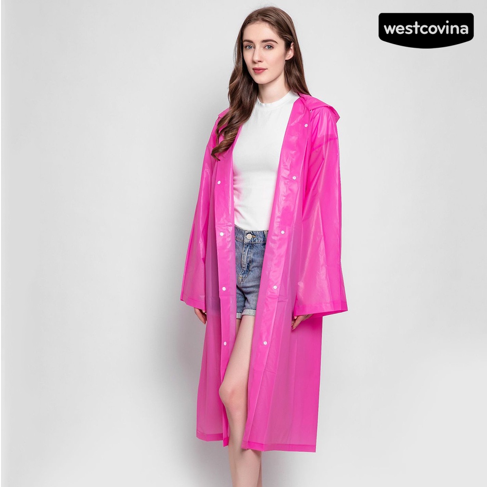 [COD]☁Áo Mưa Dày Dáng Dài Có Mũ Trùm Dùng Một Lần Chống Nước Dày Dặn Cho Unisex