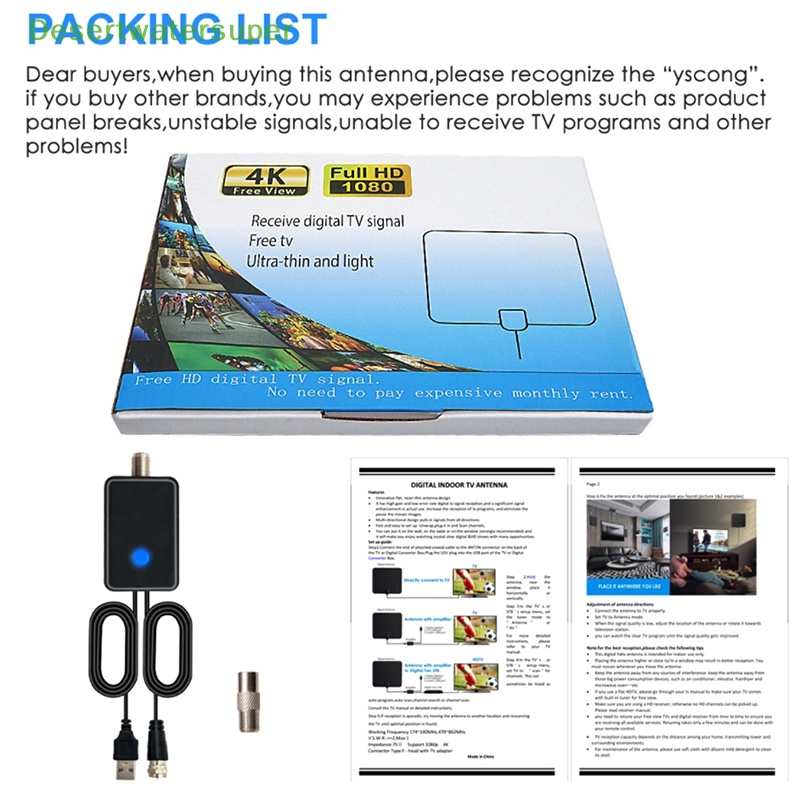 Ăng Ten TV Kỹ Thuật Số 4K 1080P hdtv hdtv hdtv hdtv hdtv hdtv hdtv hdtv-t2 Và Phụ Kiện