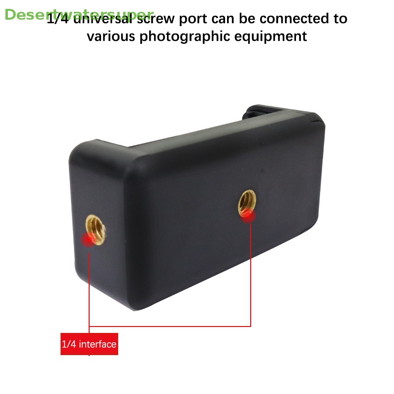 Kẹp Điện Thoại Gắn Giá Đỡ Ba Chân DSVN Hai Lỗ Thông Dụng Cho Livestreaming HOT