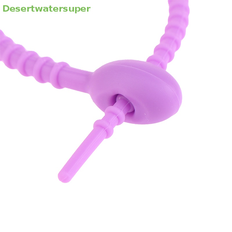 Dsvn Set 5 Dây Buộc Túi Silicone Đa Năng Có Thể Tái Sử Dụng