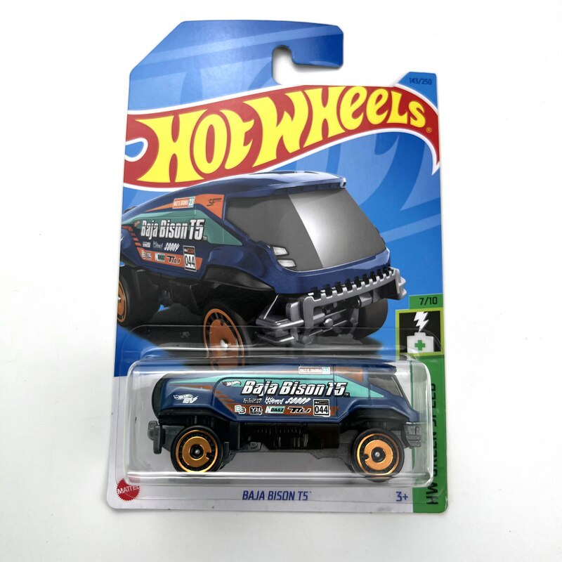 HOT WHEELS Mô Hình Xe Hơi BAJA BISON T5 1 / 64 2023-143 Bằng Kim Loại