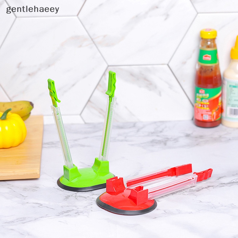 Giá Đỡ Túi Zip Bằng Nhựa Chống Trượt Có Thể Điều Chỉnh Tiện Dụng Cho Nhà Bếp