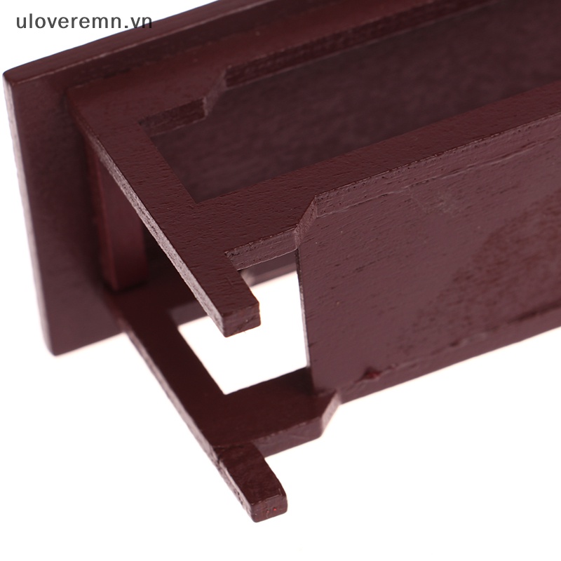 1 Bàn Gỗ Mini Tỉ Lệ 1 / 12 Trang Trí Nhà Búp Bê