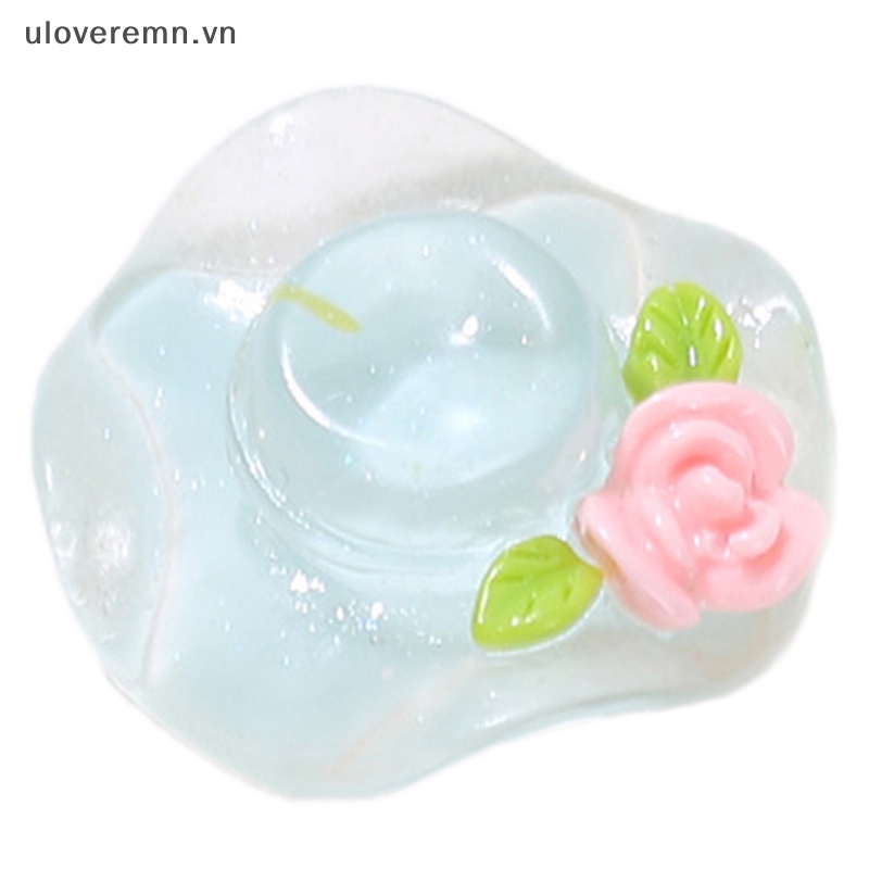 Set 10 Đồ trang trí Hoa Bằng Nhựa Phát Quang Dùng Để Trang Trí Vườn DIY