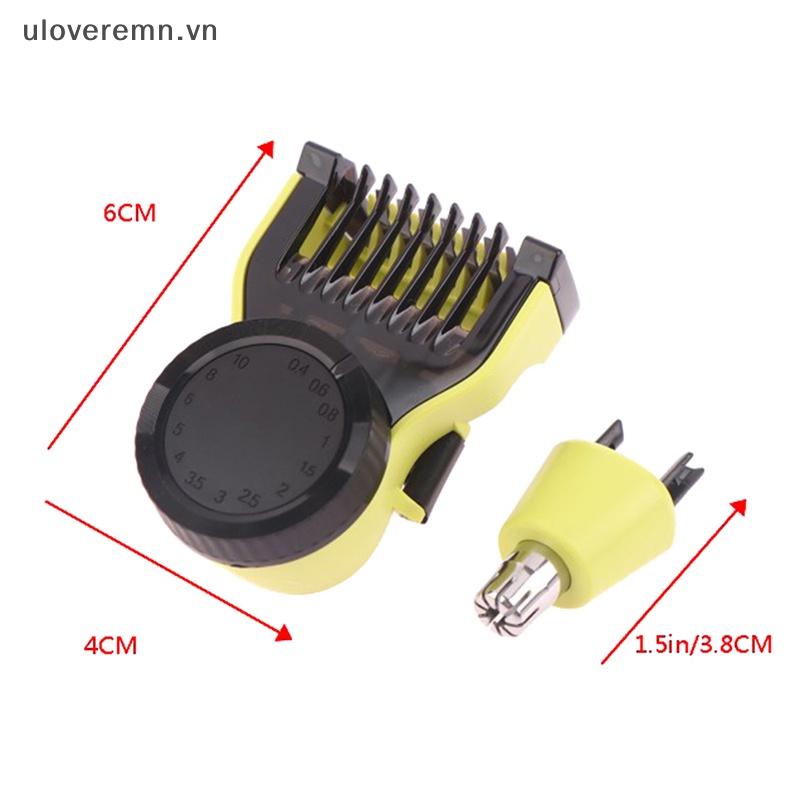 Đầu Cắt Tỉa Lông Mũi Uloveremn Thay Thế Tương Thích Với Norelco One Blade.
