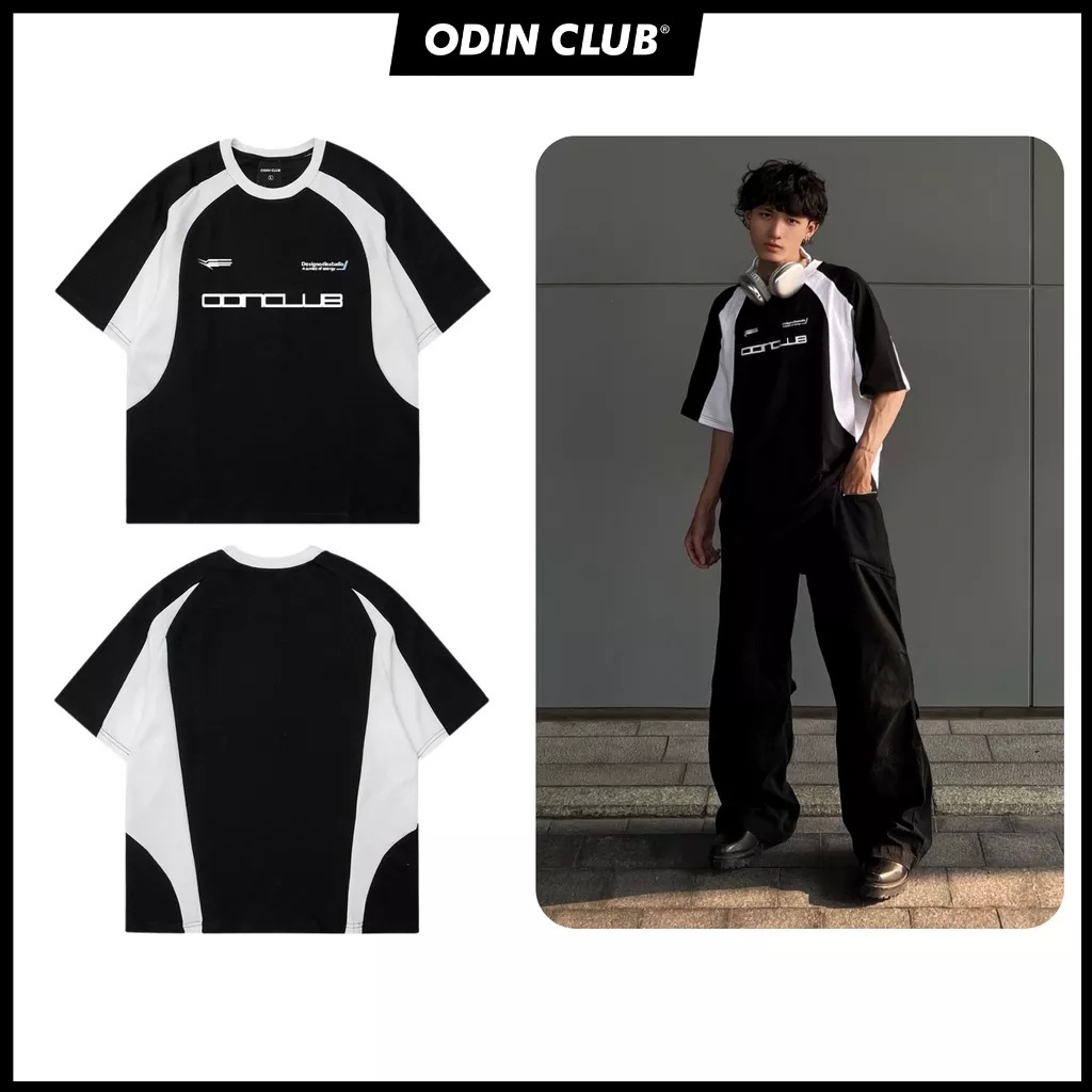 Áo Thun Oversize Spow ODIN CLUB, Áo phông BlokeCore chất liệu 100% cotton, Local Brand ODIN CLUB-  JKLB2023