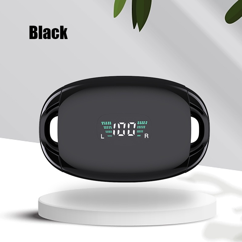 Tai Nghe Không Dây Q96 TWS Bluetooth 5.3 Thiết Kế Kẹp Tai Có Đèn LED Phong Cách Thể Thao