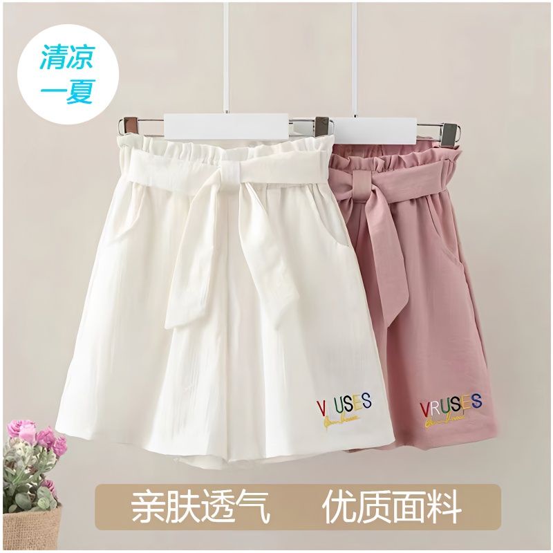 Quần Short Mỏng Phong Cách Công Chúa Thời Trang Mùa Hè 2023 Mới Cho Bé Gái