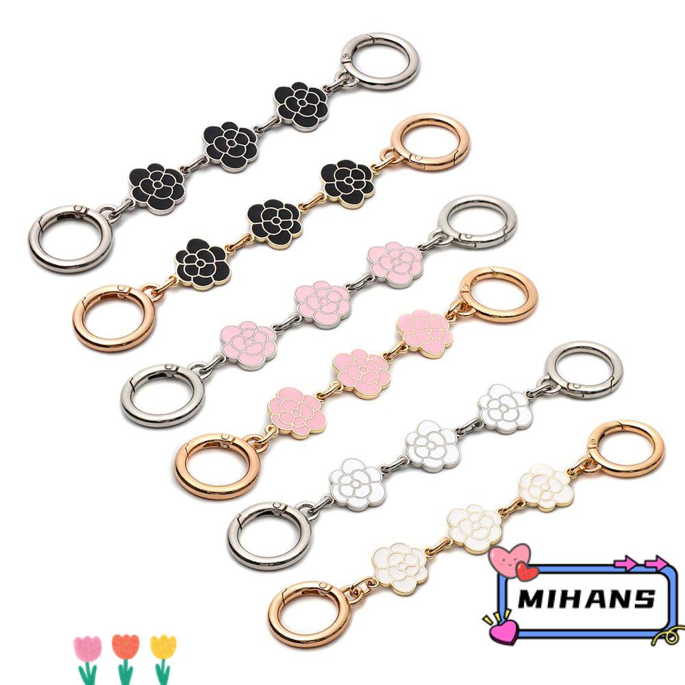 Dây Xích Treo Túi Xách Hình Hoa Trà DIY