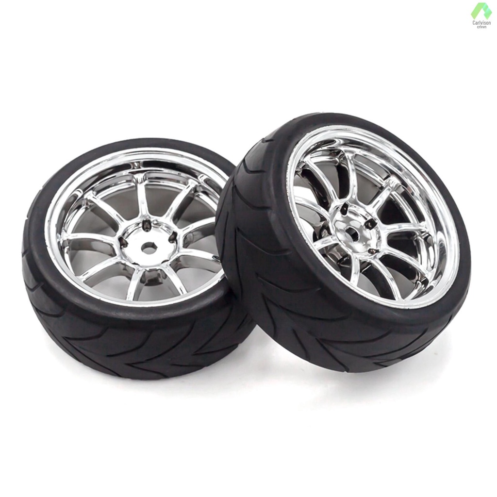 Set 4 Bánh Xe Thay Thế Chuyên Dụng Cho Xe Điều Khiển HSP94123 94122 D5 yokomo RC 1 / 10