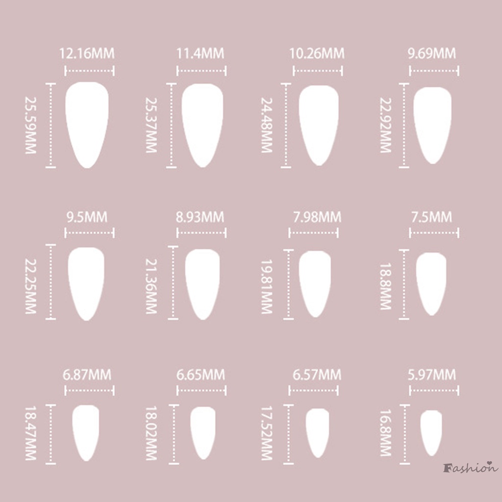 Móng Tay Giả Trọng Lượng Nhẹ Và Thoáng Khí Thoải Mái Dễ Mặc