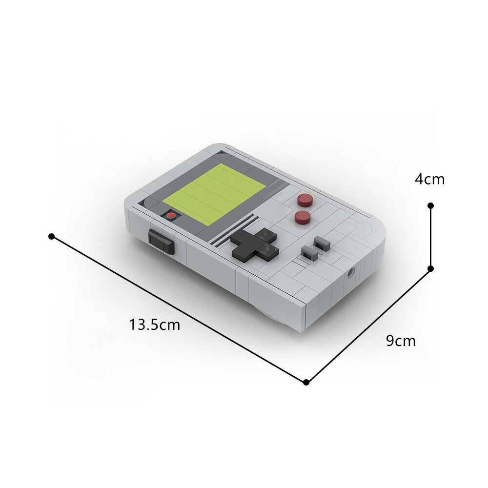 Kẹp Tóc MOC-Giày Xưa127451 Bộ Mô Hình Máy Chơi Game Boy 191 Mảnh Tương Thích Với LEGO 100% Chất Lượng Cao